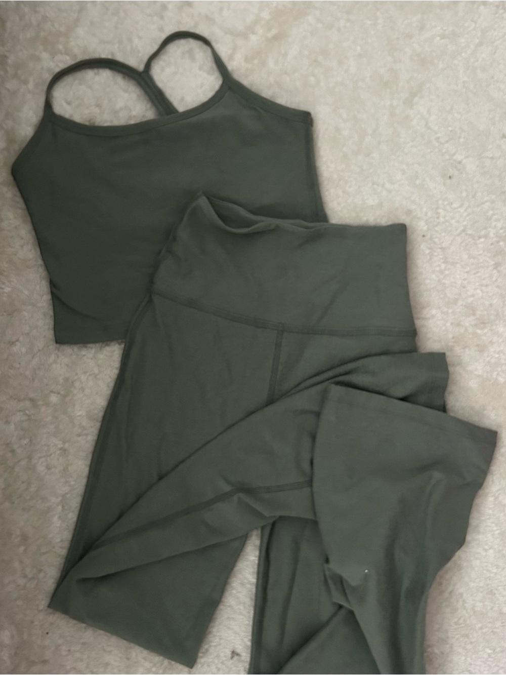 Beyond Yoga Green Set